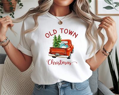 Winter Shirt | Unisex TSHIRT | Holiday Shirt | People Shirt | OLD TOWN CHRISTMAS