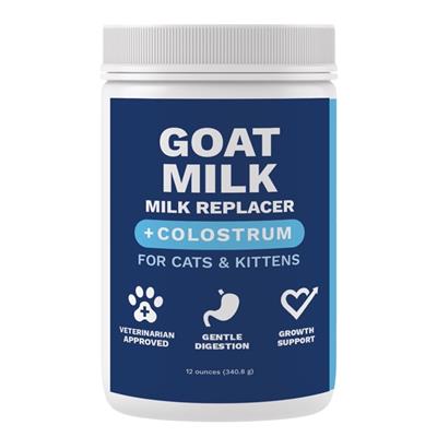 Goat Milk - Milk Replacer for Cats & Kittens + Colostrum