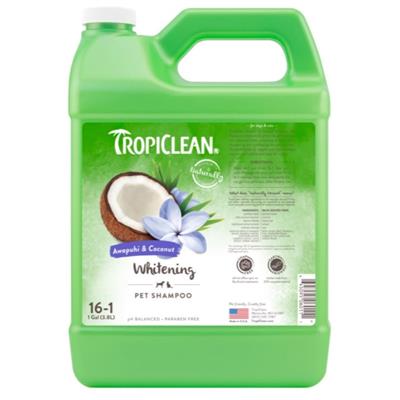 TropiClean Awapuhi & Coconut Whitening Shampoo for Pets 1ea/1 gal