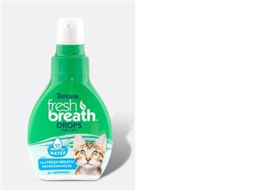 TropiClean Fresh Breath Oral Care Water Additive for Cats 1ea/2.2 Fl. oz