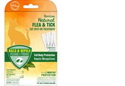TropiClean Natural Flea & Tick Spot On Treatment for Cats 1ea/3 ct