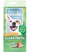 TropiClean Fresh Breath Peanut Butter Clean Teeth Oral Care Gel For Dogs 1ea/4 oz