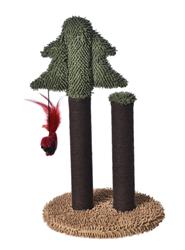 Max & Marlow Pine Tree Scratching Posts w/ Toy 1ea/20.5 in.