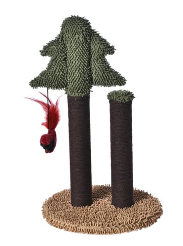 Max & Marlow Pine Tree Scratching Posts w/ Toy 1ea/20.5 in.