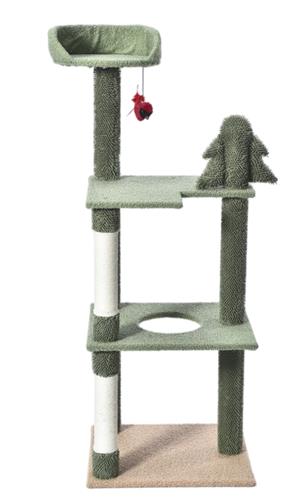 Max & Marlow 3 Level Cat Pine Tree 1ea/51 in.