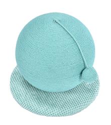 Max & Marlow Apple Novelty Cat Scratcher Blue Ball, 1ea