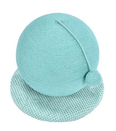 Max & Marlow Apple Novelty Cat Scratcher Blue Ball, 1ea