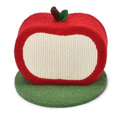 Max & Marlow Apple Novelty Cat Scratcher Apple, 1ea