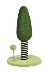 Max & Marlow Apple Novelty Cat Scratcher Tree & Toy, 1ea