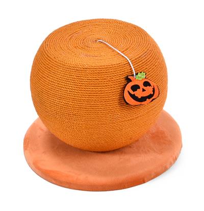 Max & Marlow Apple Novelty Cat Scratcher Pumpkin, 1ea