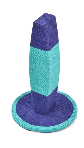 Max & Marlow Apple Novelty Cat Scratcher Blue, 1ea