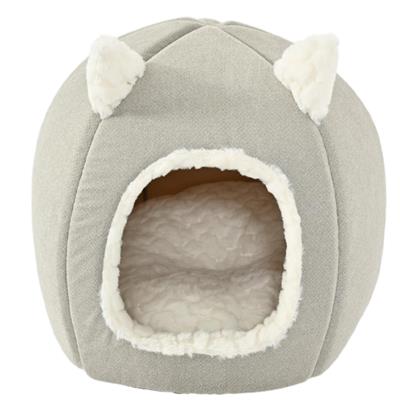 Max & Marlow Cat Dome w/ Ears White, 1ea