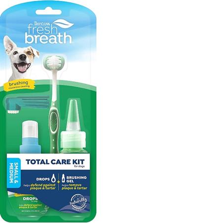 TropiClean Fresh Breath Total Care Kit for Dogs 1ea/SM 2OZ