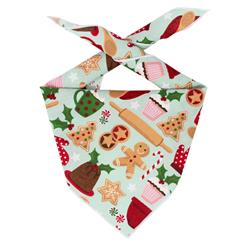 Christmas Bandana | Xmas | Gingerbread Cookies | Dog Bandana