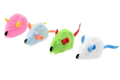 Max & Marlow Mouse Assorted Cat Value Toys Display 24ea/24Pc