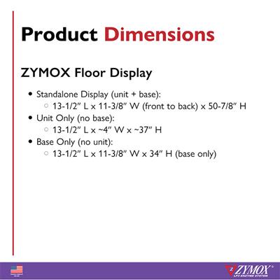 Zymox Floor Display