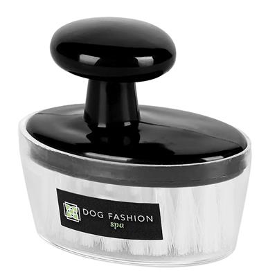 Black Face and Paw Brush by Dog Fashion Spa