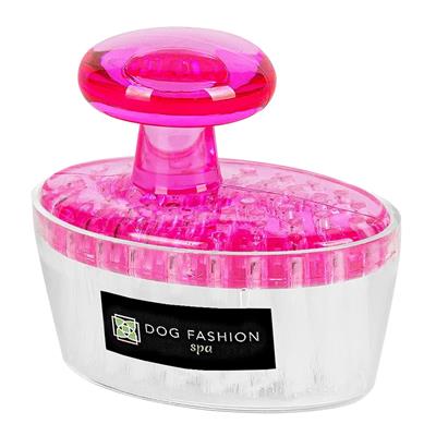 Pink Face and Paw Brush by Dog Fashion Spa
