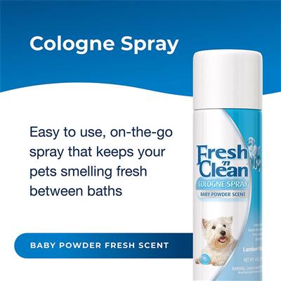 Fresh 'n Clean Cologne Spray, Baby Powder Scent, 6 oz.