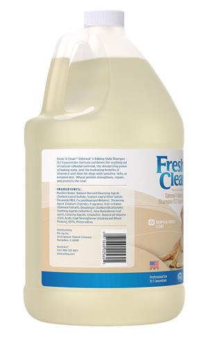 Fresh 'n Clean Oatmeal ’n Baking Soda Shampoo 15:1 Concentrate, Tropical Breeze Scent