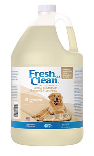 Fresh 'n Clean Oatmeal ’n Baking Soda Shampoo 15:1 Concentrate, Tropical Breeze Scent