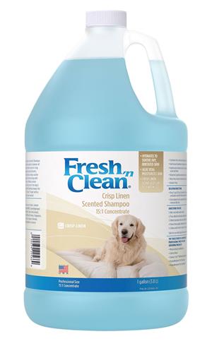 Fresh 'n Clean Scented Shampoo 15:1 Concentrate, Crisp Linen