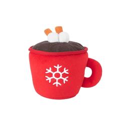 Zippypaws Holiday Hot Cocoa Red Medium