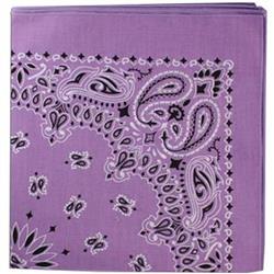 BANDANNA Paisley Lavendar 12pk