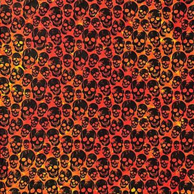 BANDANNA Halloween Tie Dye Skulls 12pk