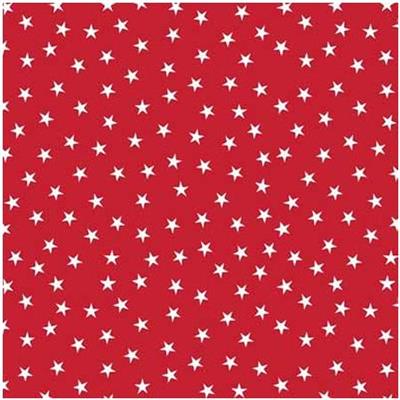 BANDANNA Twinkle Stars Red 12pk