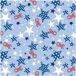 BANDANNA Ribbons & Stars 12pk
