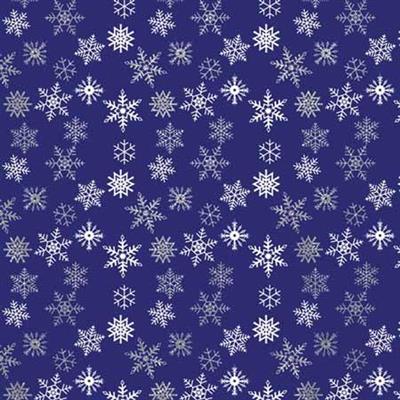 BANDANNA Snowflakes 12pk