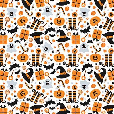 BANDANNA Halloween Witches & Hats 12pk