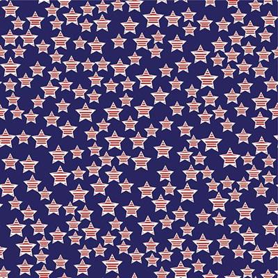 BANDANNA Patriotic American Stars 12pk