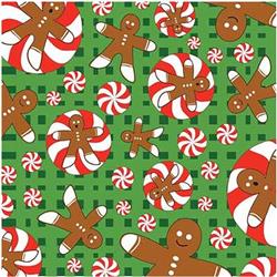BANDANNA Gingerbread Men 12pk