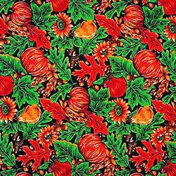 BANDANNA Fall Pumpkins 12pk