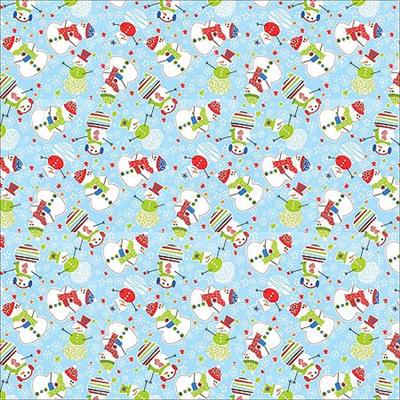 BANDANNA Holiday Snowmen Light Blue 12pk