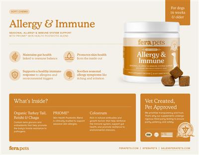 Allergy & Immune Soft Chews for Dogs - 30ct