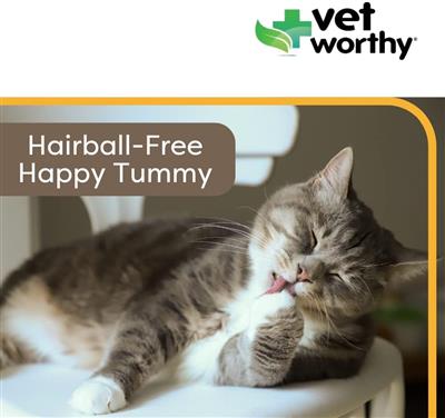 Vet Worthy - 5 oz Hairball Paw Gel Feline