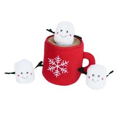 Zippypaws Holiday Burrow Hot Cocoa Red/White Red/White