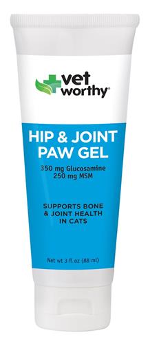 Vet Worthy - 3 oz Hip & Joint Paw Gel Feline