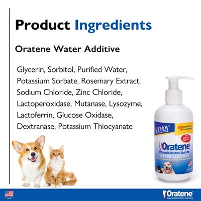 Zymox Oratene Water Additive - 4 oz. bottle