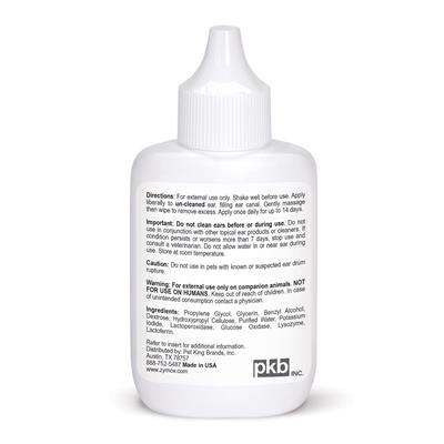 Zymox Ear Solution w/out hydrocortisone - 1.25 oz. bottle