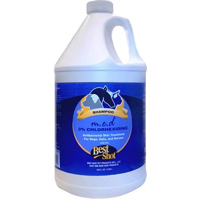 M.E.D. Chlorhexidine Shampoo 1 Gallon by Best Shot