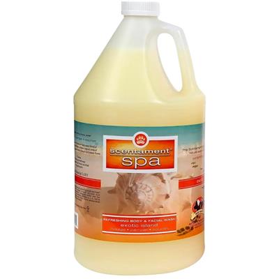 Exotic Island Shampoo 1Gallon Scentament Spa by Best Shot