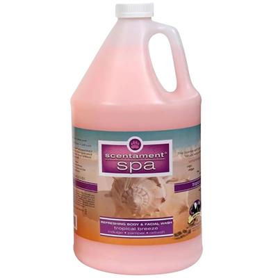 Tropical Breeze Shampoo 1Gallon Scentament Spa by Best Shot
