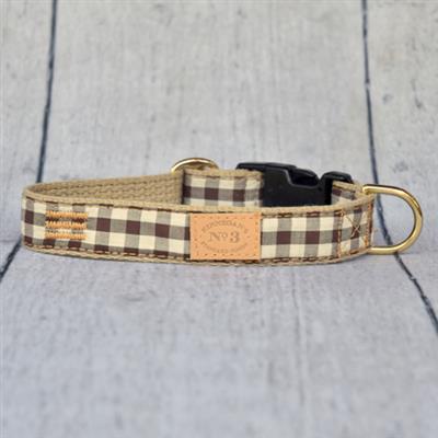 Buster Gingham Collar, Lead & Harness