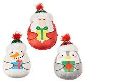 Ethical Pet Holiday Trio Catnip Toys Asst 4in.