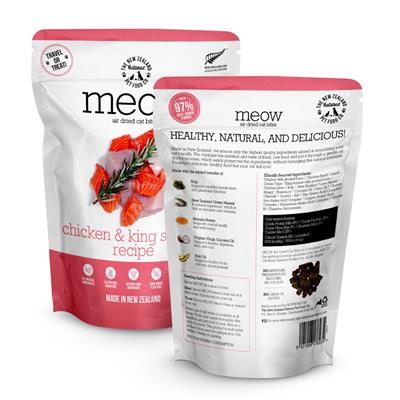 MEOW Air Dried Chicken & Salmon