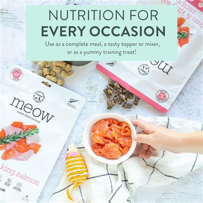 MEOW Air Dried Chicken & Salmon